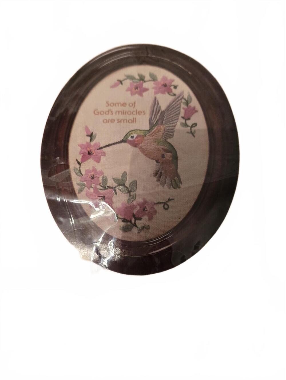 Creative Circle God's Miracles Hummingbird Embroidery Kit 0551 Sealed